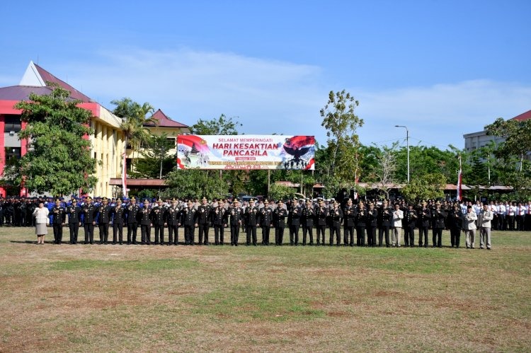 peringati 1 oktober hari kesaktian pancasila polda ntt mantapkan langkah menuju indonesia emas 79421