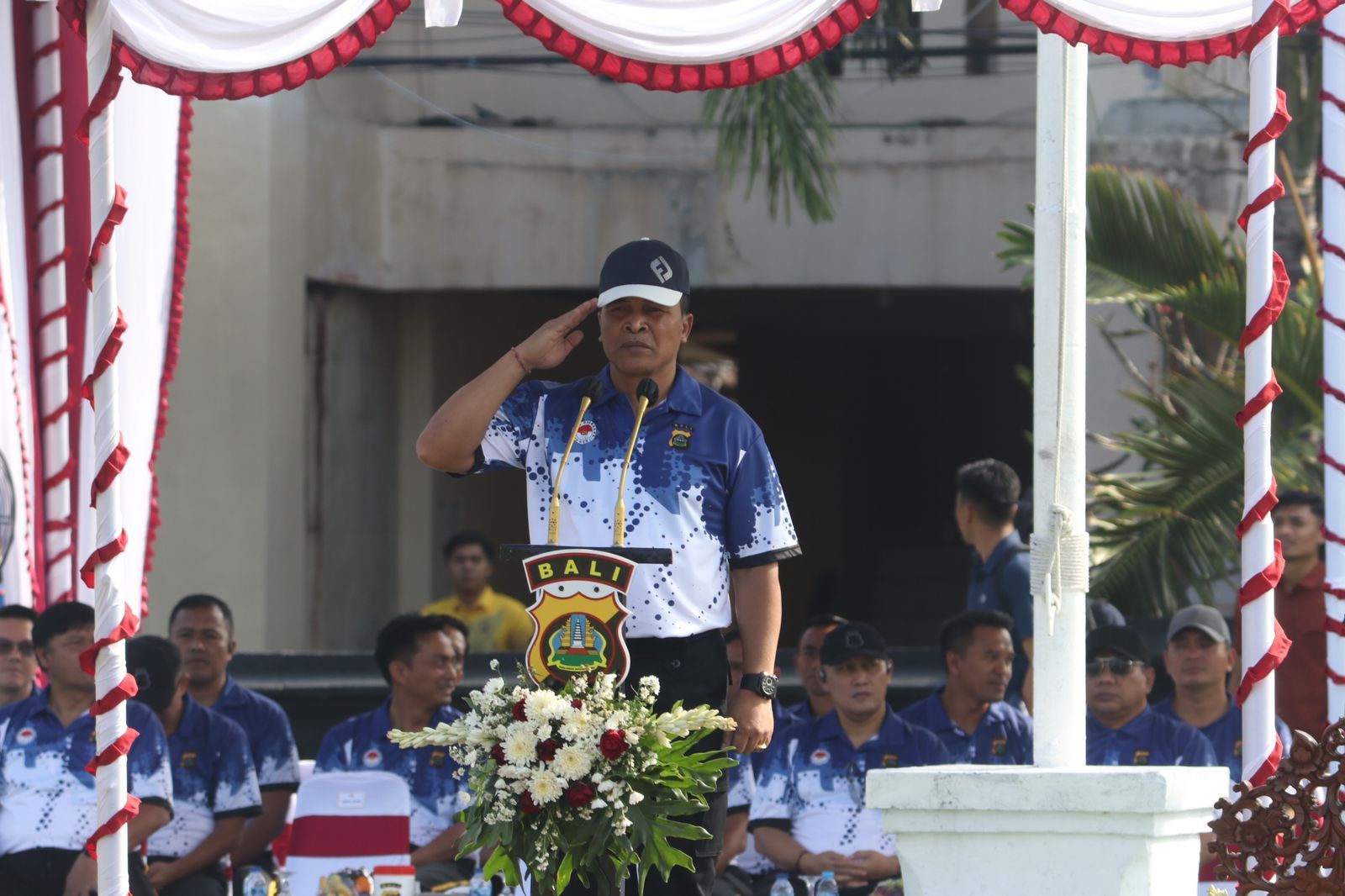 peringati hut bhayangkara ke 78 kapolda bali buka pekan olahraga 75303