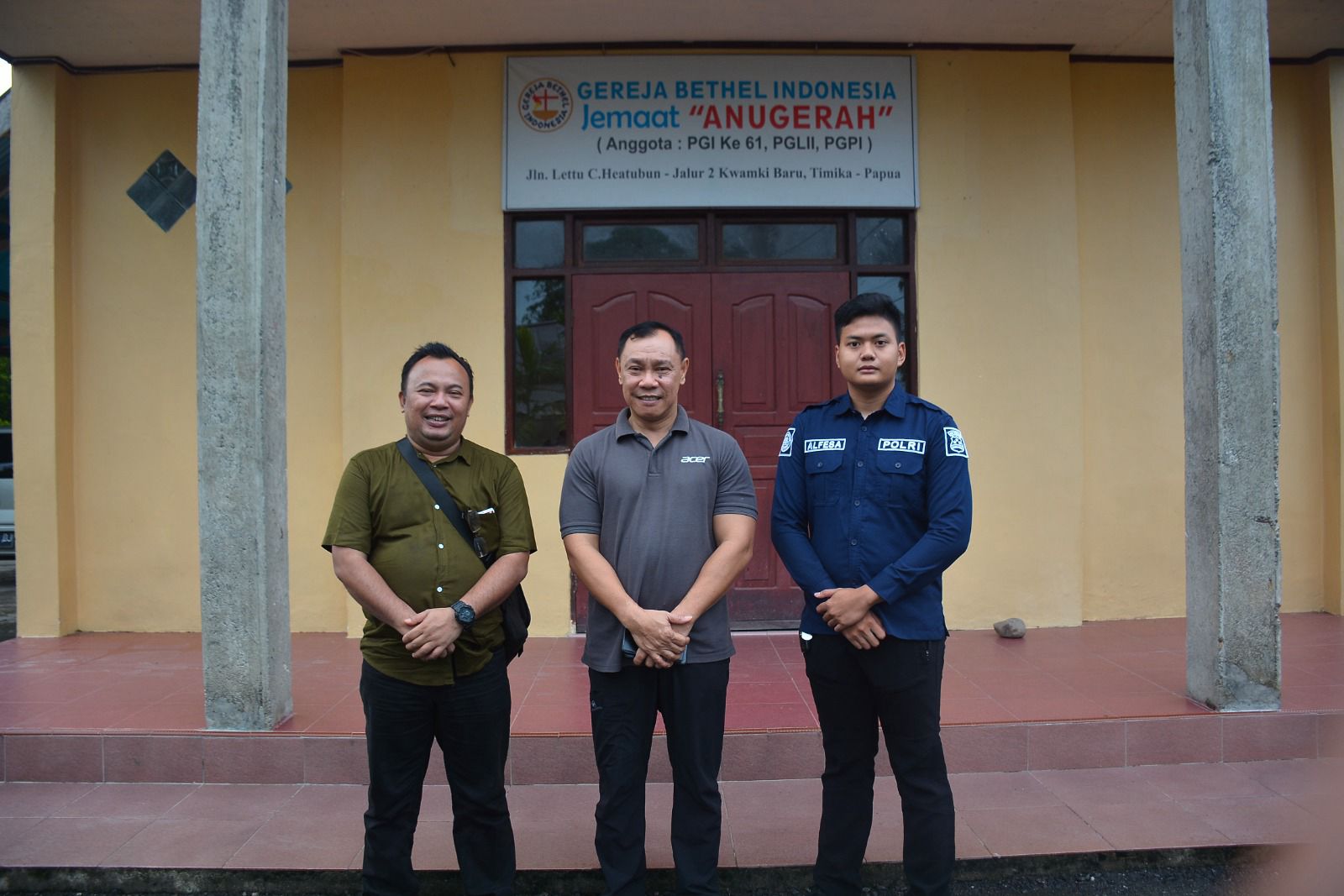 perkuat kerukunan wakasatgas humas odc 25 silaturahmi dengan ketua fkub kabupaten timika 84455