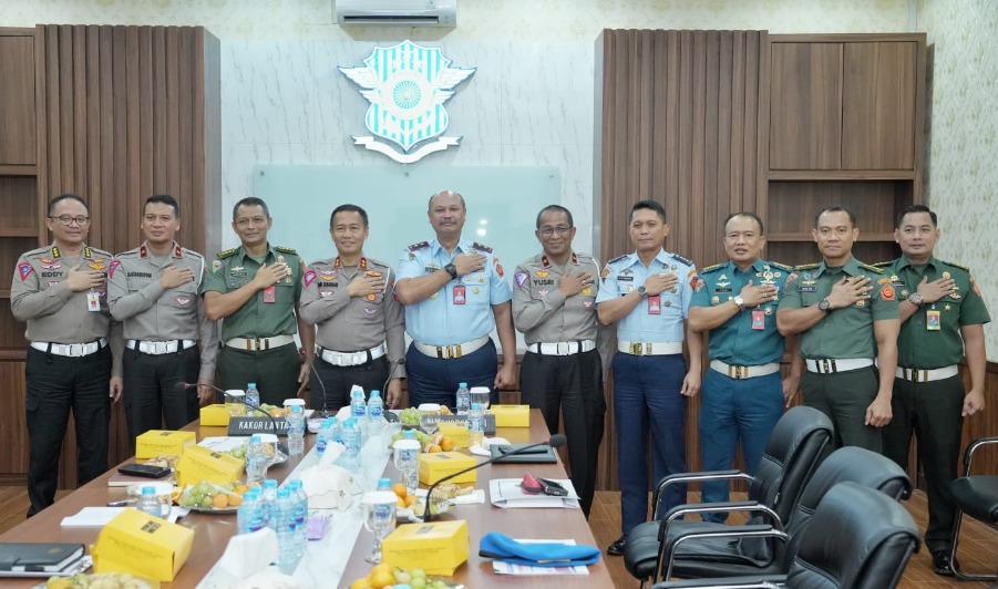 perkuat sinergi kakorlantas polri dan danpuspom tni kerjasama penegakkan hukum di bidang lalu lintas 69358