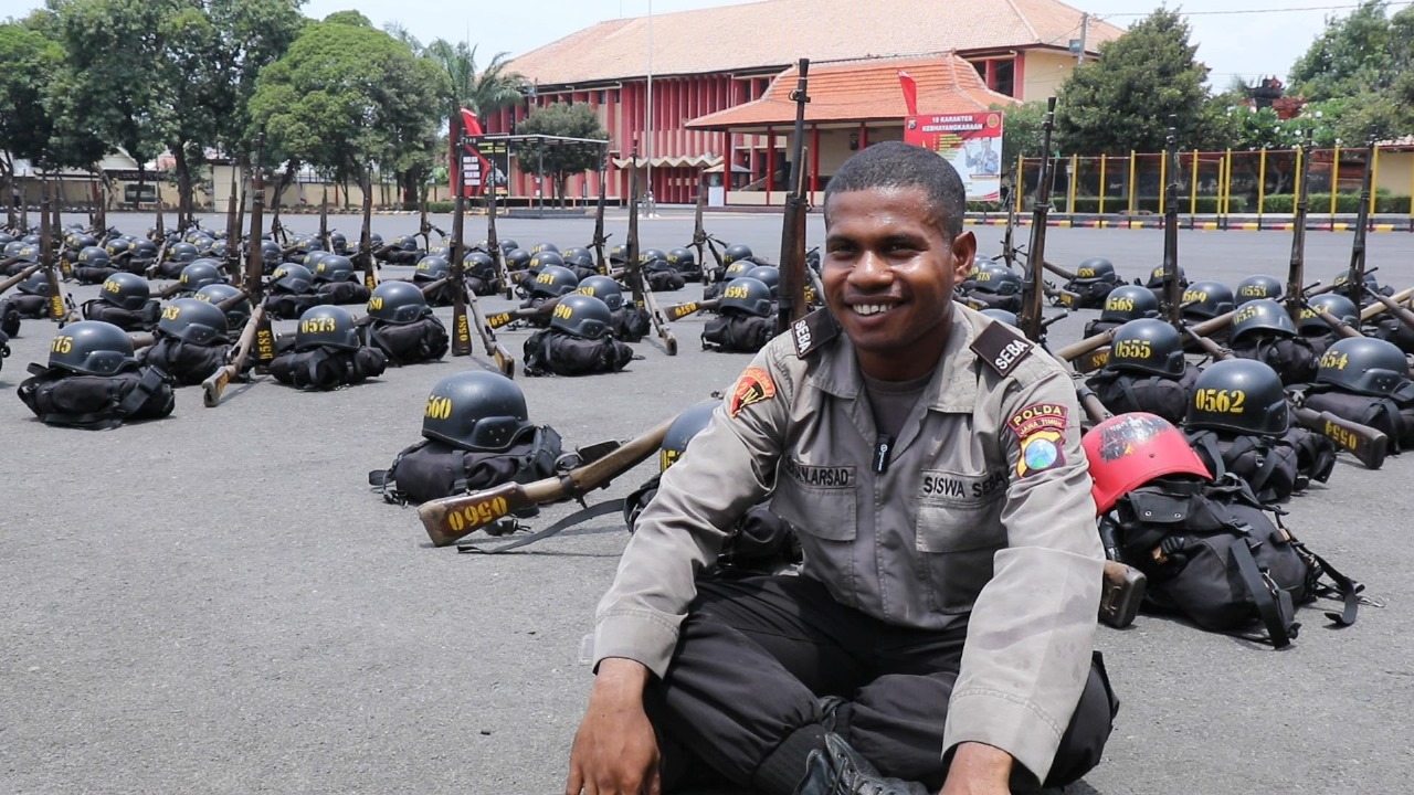 pesan as sdm kapolri pada siswa bintara polri kalian adalah saudara satu sama lain 79249