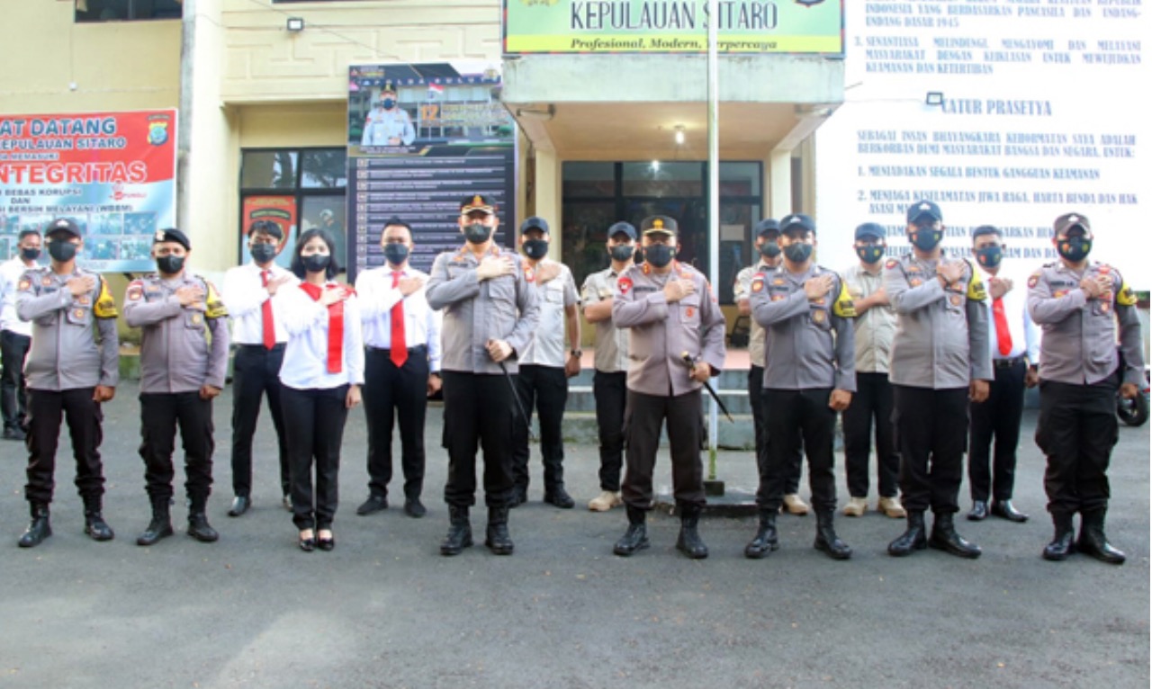 pesan kapolda sulut peningkatan disiplin dan tugas pelayanan polri 23146