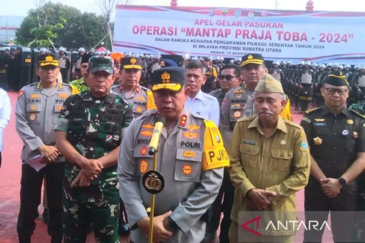 pilkada 2024 polda sumut terapkan sistem pengamanan melekat di setiap tps 77799