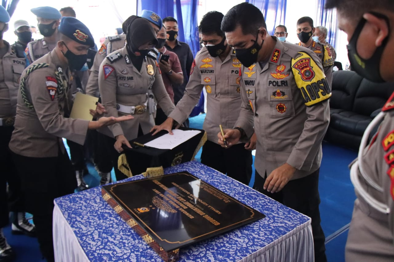 pimpin peresmian gedung ditlantas kapolda aceh terus tingkatkan pelayanan dan berinovasi 12993