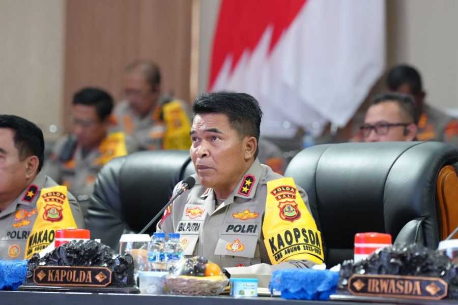 pimpin rakor kapolda ingatkan anggotanya jangan terlibat politik praktis 69058