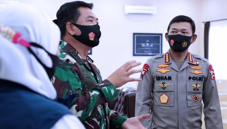 pimpin rapat penanganan covid 19 panglima tni dan kapolri apresiasi program pendekar waras madiun 34697