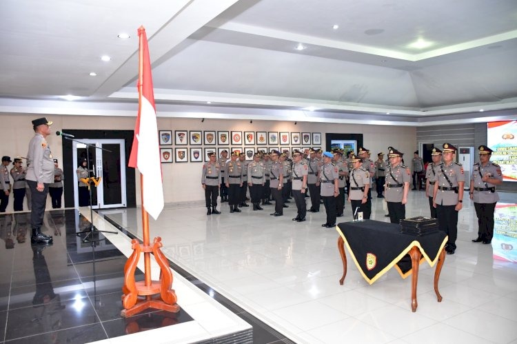 pimpin sertijab kapolda ntt mutasi jabatan adalah langkah regenerasi polri 76376