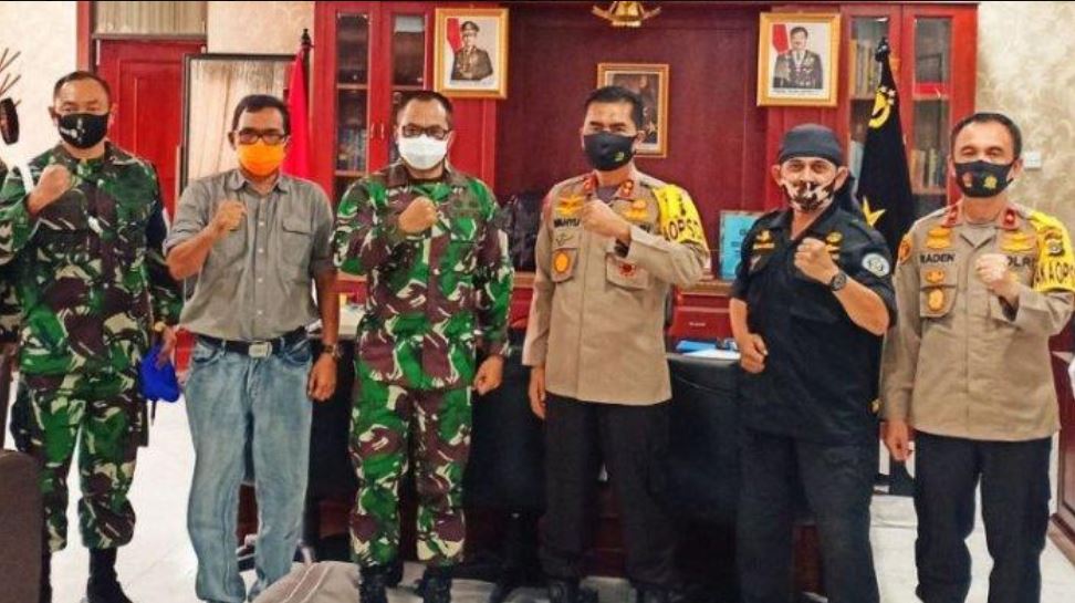 polda aceh bangun sinergitas dengan perbakad kodam im 34717