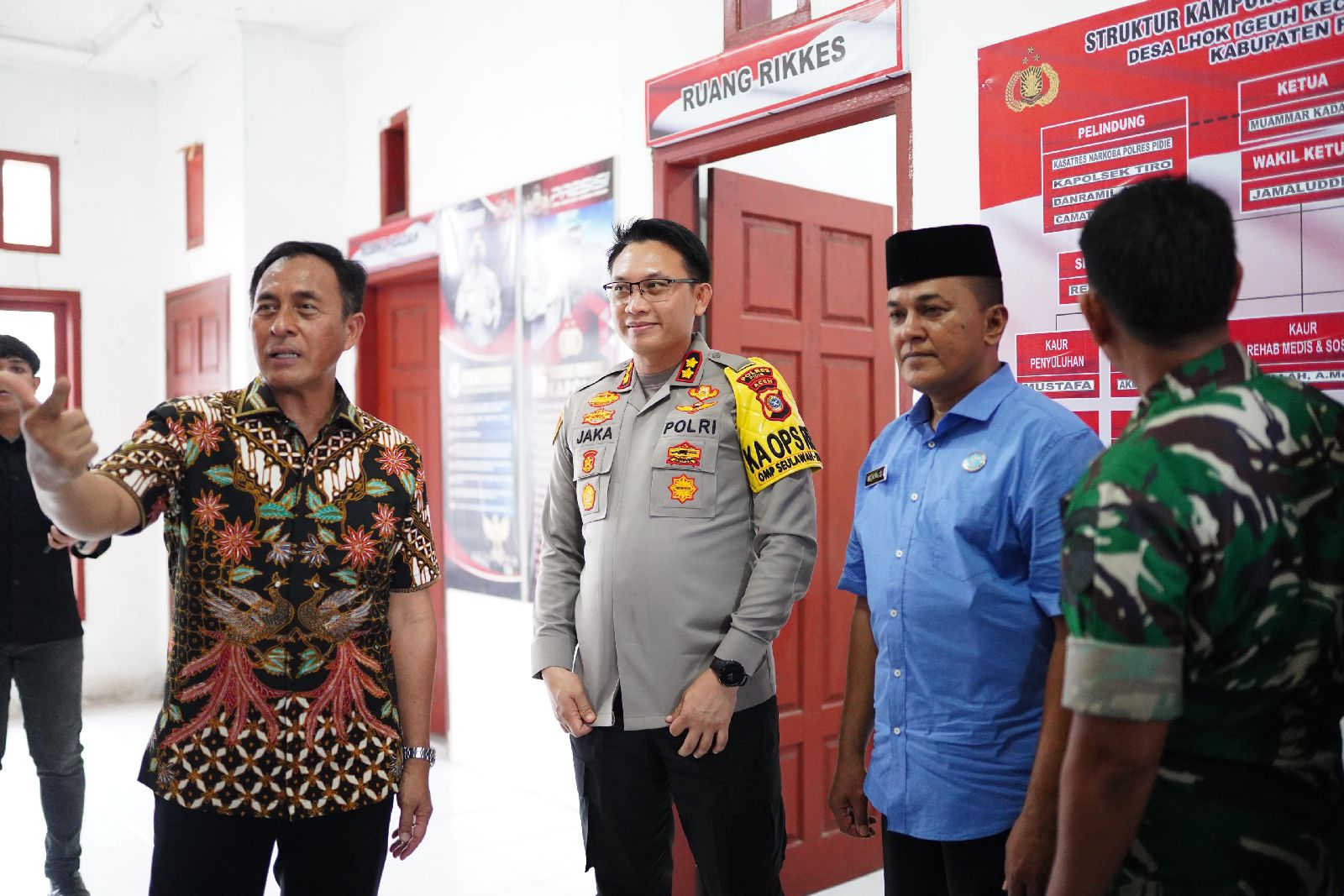 polda aceh buka peluncuran kampung bebas narkoba di tiro 81665