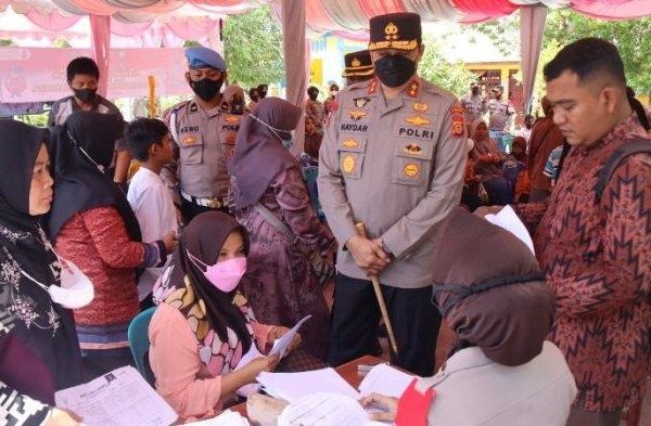 polda aceh capai peringkat 24 vaksinasi se indonesia meningkat dibanding sebelumnya dua terbawah 34481
