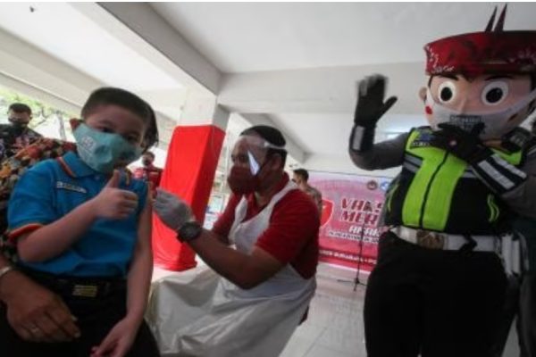 polda aceh gencarkan vaksinasi covid 19 untuk anak anak 22725