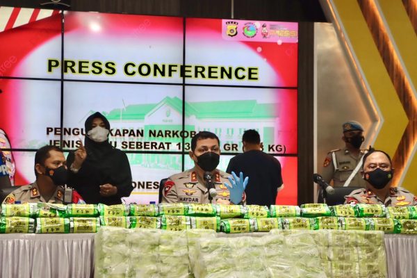 polda aceh kembali mengungkap peredaran 133 kg narkoba internasional 25289