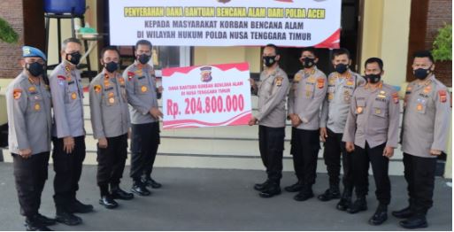 polda aceh salurkan bantuan untuk polda ntt bantu korban bencana alam 36911