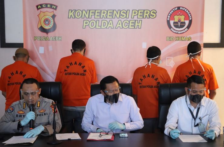 polda aceh tangkap pelaku penipuan berkedok calo penerimaan polri 15825