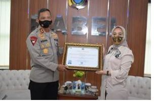 polda babel terima penghargaan dari kanwil djpb bangka belitung 30898
