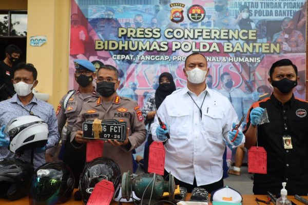 polda banten berhasil ringkus komplotan residivis spesialis pecah kaca 22736
