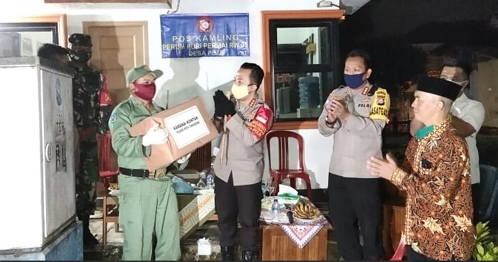 polda banten gelorakan program desa tangguh nusantara menjelang penerapan new normal di tangerang 12797