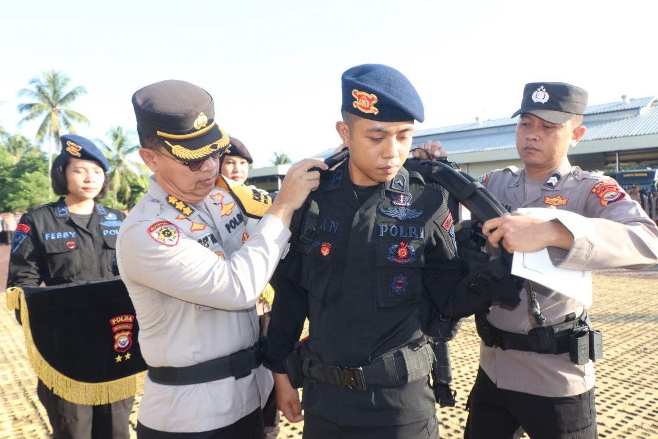 polda bengkulu kerahkan 2 014 personel guna amankan tahapan pungutan suara 70071