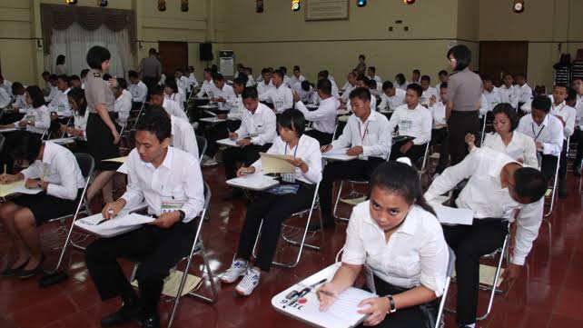 polda bengkulu ketat terapkan prokes covid 19 tes jasmani casis bintara polri 36534