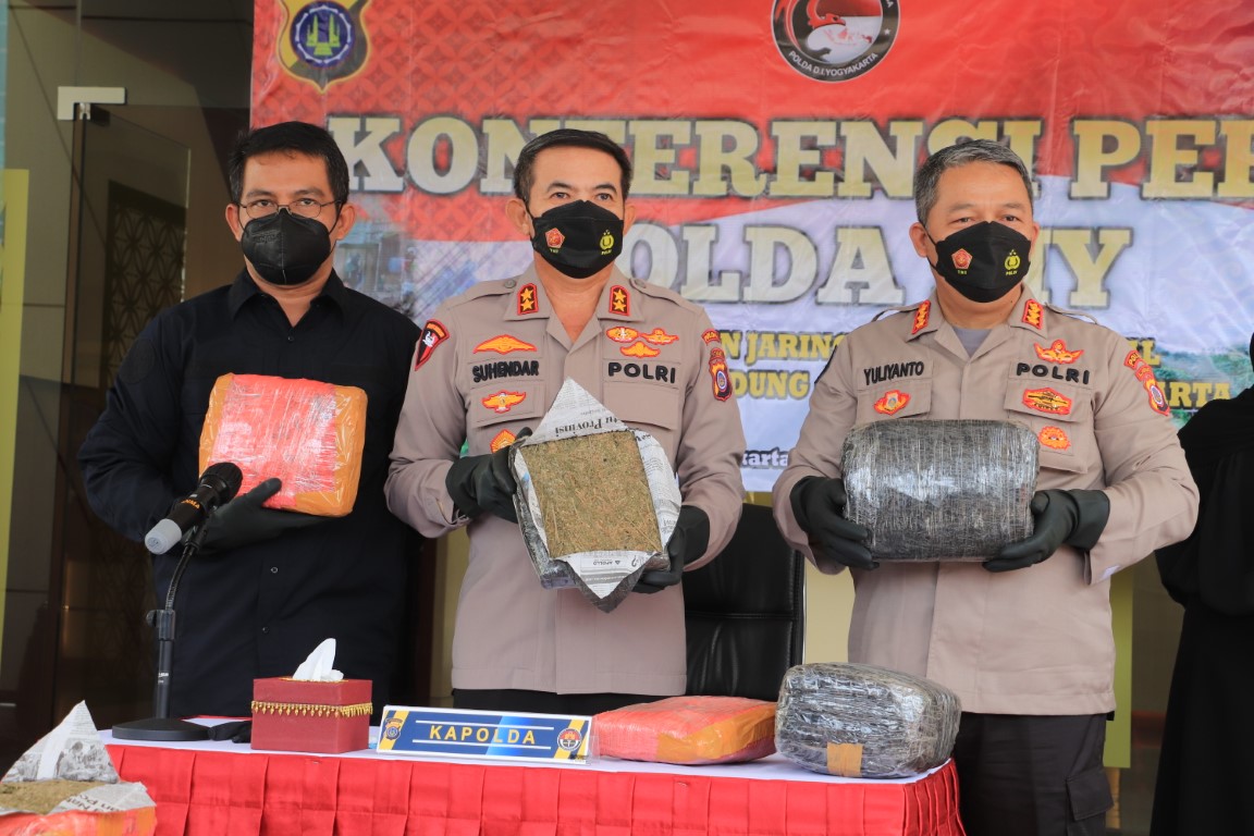 polda diy bongkar jaringan narkoba lintas provinsi 23269