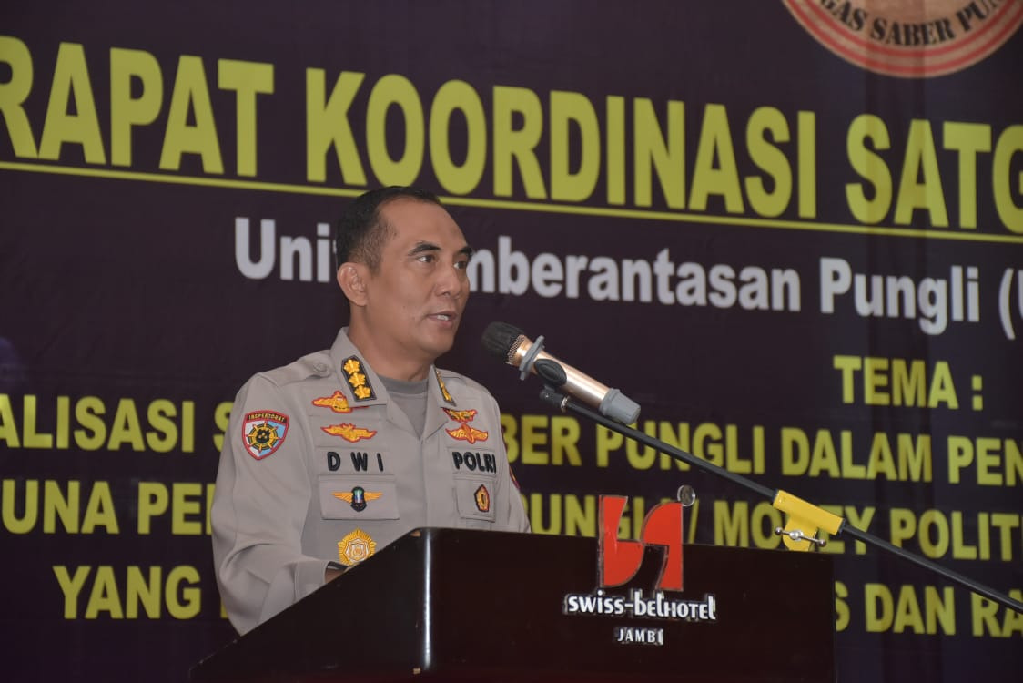 polda jambi gelar rakor satgas saber pungli 12900
