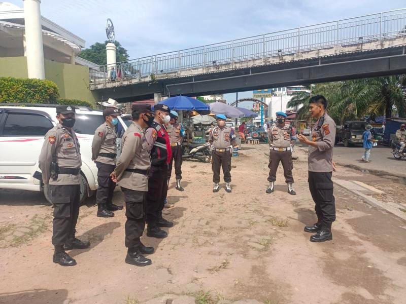 polda jambi terjunkan personel patroli pantau situasi wisata 46583
