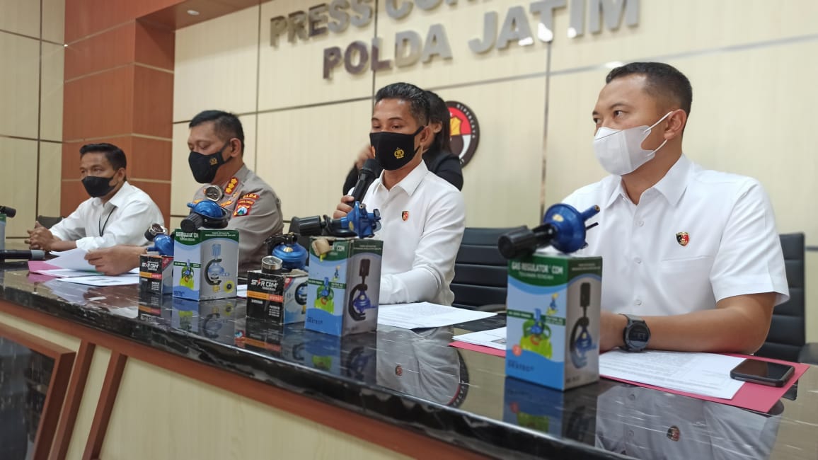 polda jatim bongkar peredaran regulator tak ber sni 16132