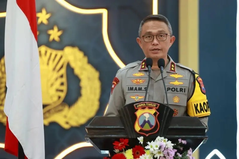 polda jatim kerahkan 16 00 personel gabungan amankan arus mudik dan balik lebaran 71916