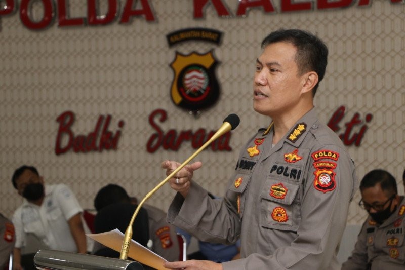 polda kalbar ungkap 7 kasus karhutla selama bulan januari dan februari 2021 30707