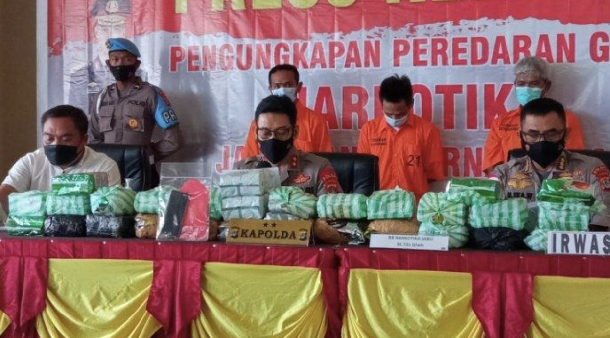 polda kaltara successfully derail drug network from malaysia 44872