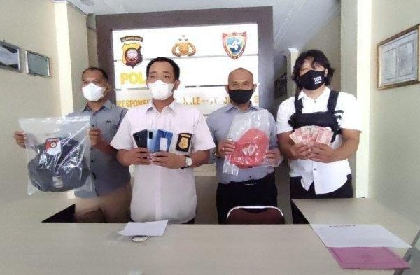 polda kalteng berhasil menangkap pelaku perampokan di spbu 23303