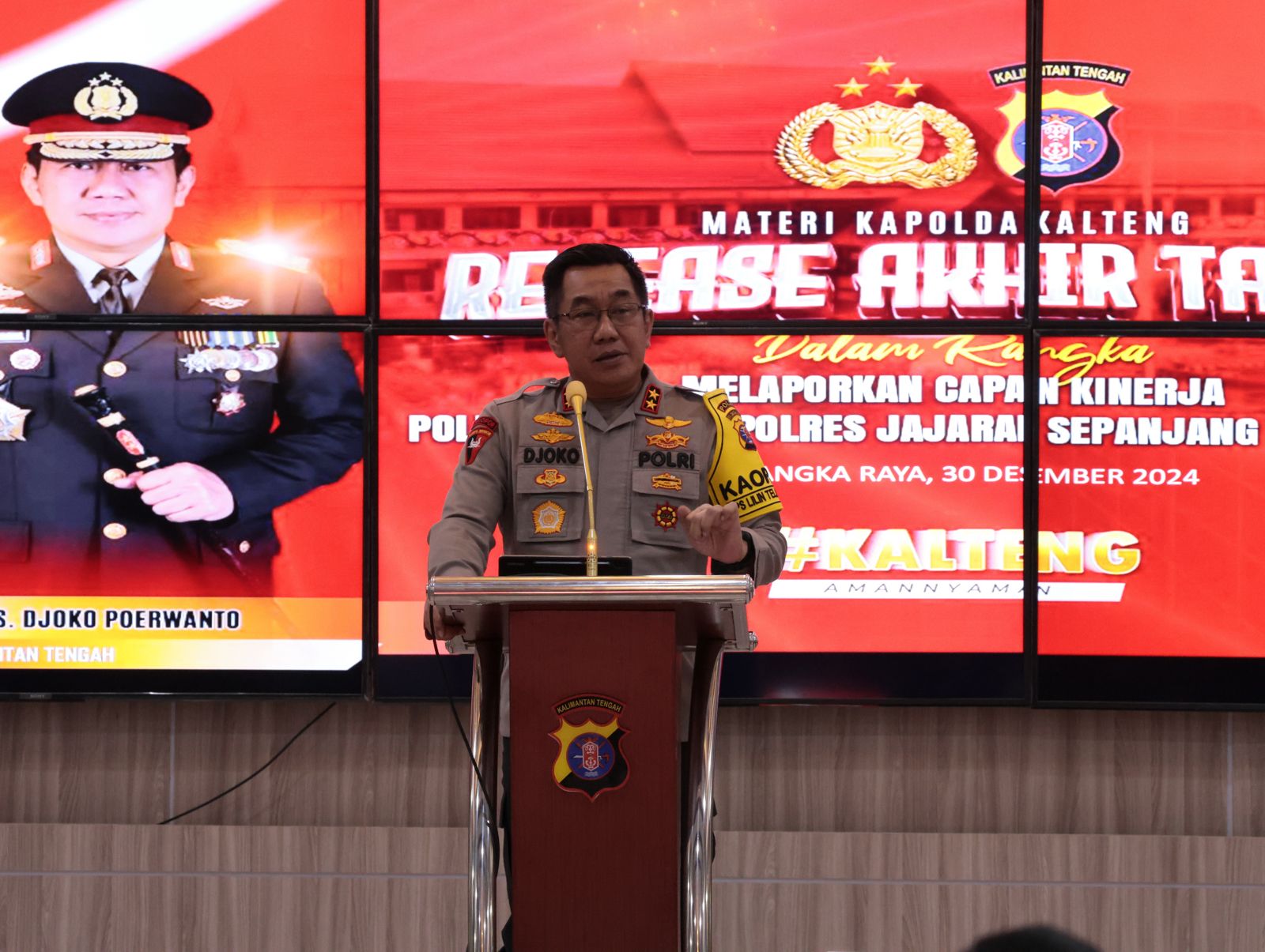 polda kalteng ungkap capaian kinerja 2024 82505