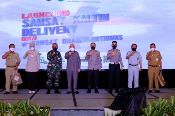 polda kaltim launching aplikasi samsat delivery dan e samsat bhabinkamtibmas 31225
