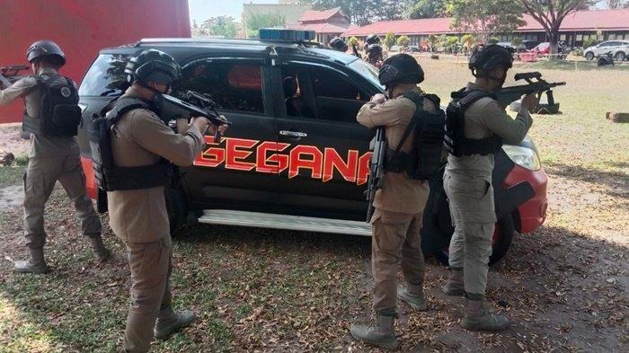 polda kaltim siapkan satgas tindak brimob antiteror dalam pengamanan pemilu 2024 66461