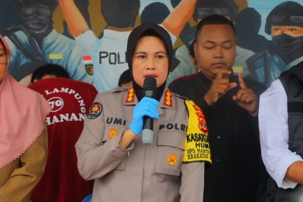 polda lampung bersama jajaran berhasil ungkap 355 kasus kejahatan selama ops sikat krakatau 2024 74218