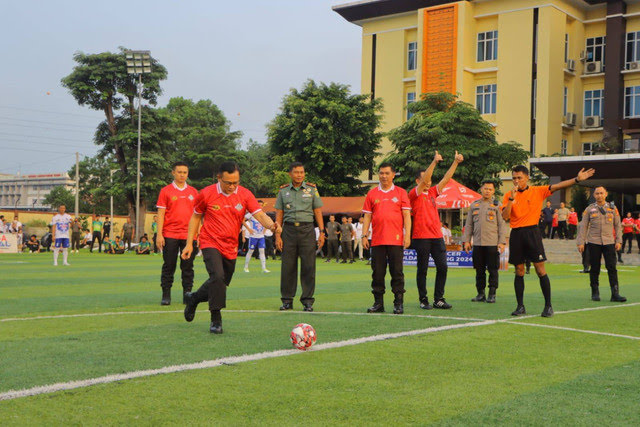 polda lampung gelar liga mini soccer guna jaga kondusifitas jepang pilkada 73670