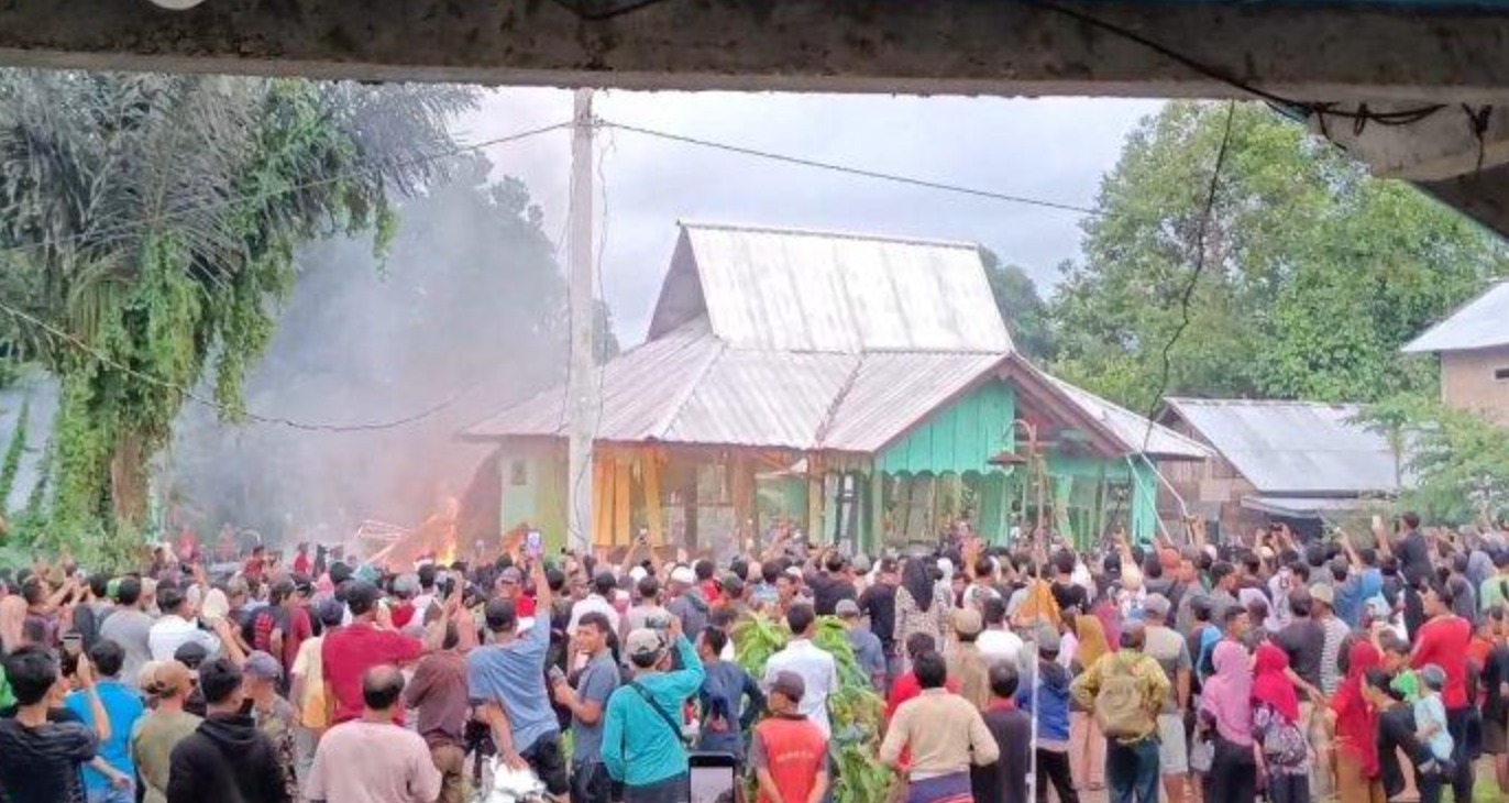 polda lampung imbau masyarakat suoh lambar menahan diri pasca pembakaran kantor ppa 71265