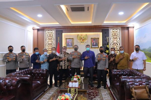 polda lampung visited by press council to discuss several issues 45216