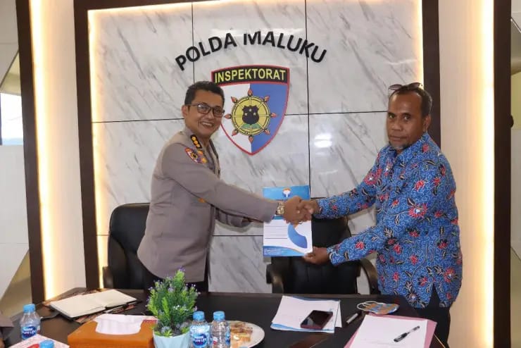 polda maluku mendapatkan hasil penilaian pelayanan publik dari ombudsman 74848