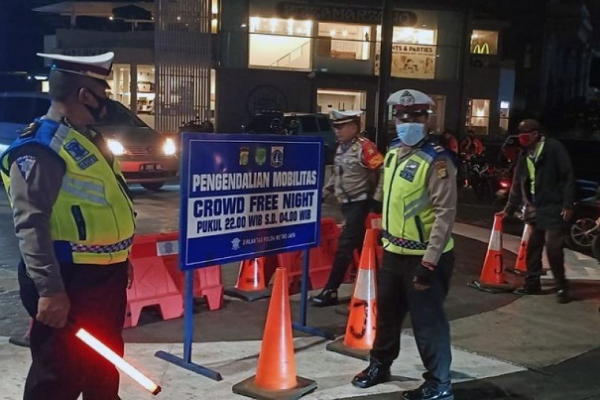 polda metro jaya akan berlakukan crowd free night di jakarta saat malam tahun baru 2022 17768