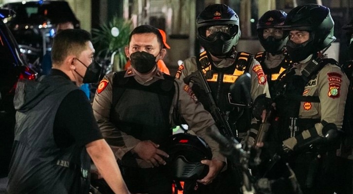 polda metro jaya arrest five suspect of hijacker in bekasi 44881