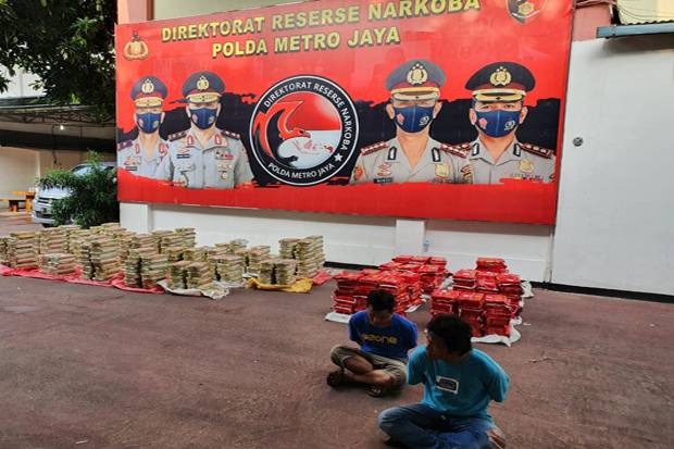 polda metro jaya berhasil ungkap peredaran narkoba jenis sabu seberat 11 ton dari 6 orang pelaku 28874