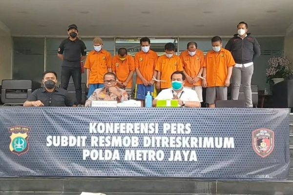 polda metro jaya gelar konferensi pers terkait pengungkapan sindikat kasus ganjal atm 26741