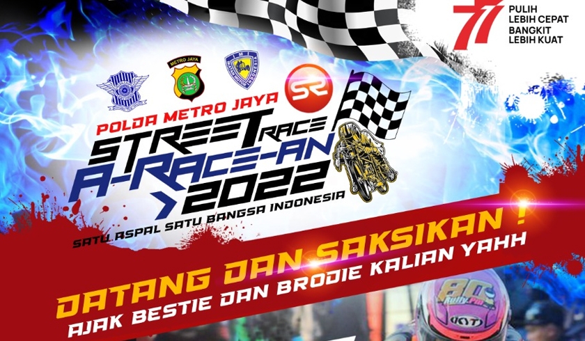 polda metro jaya gelar street race seri keempat yang diikuti 500 peserta dari 20 komunitas 49156