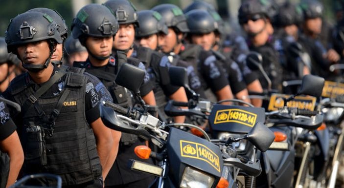 polda metro jaya kerahkan sebanyak 632 personel kawal crowd free night di jakarta 27143