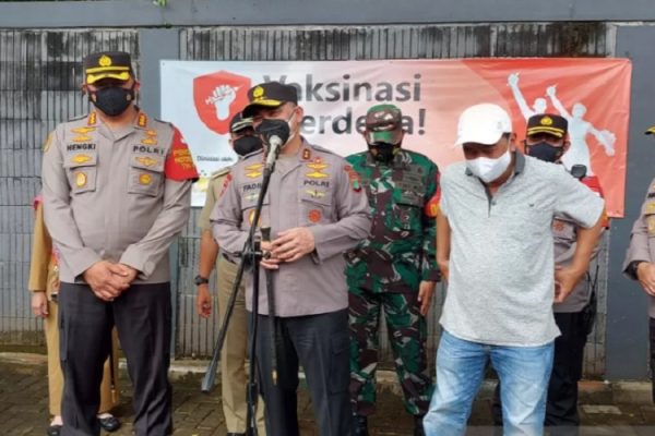 polda metro jaya pastikan vaksinasi merdeka anak capai 9632 persen 22908