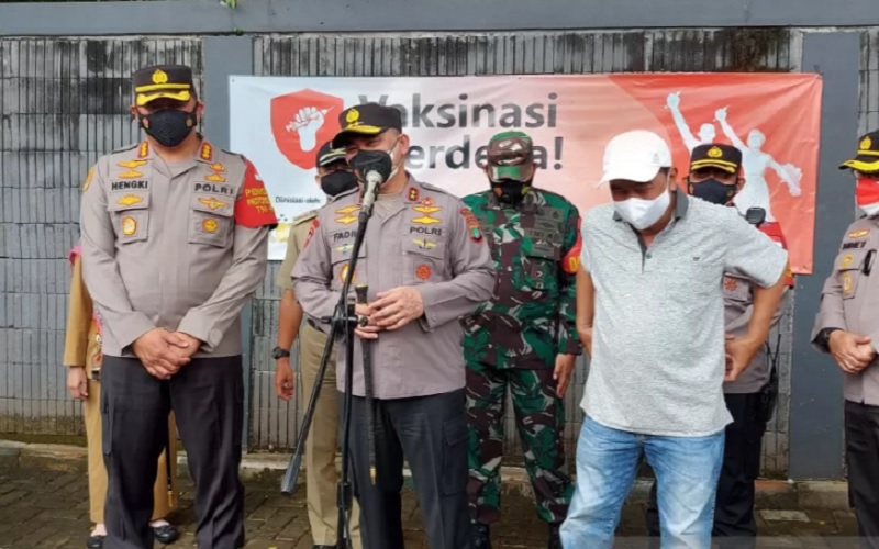 polda metro jaya pastikan vaksinasi merdeka anak capai 9632 persen 22908