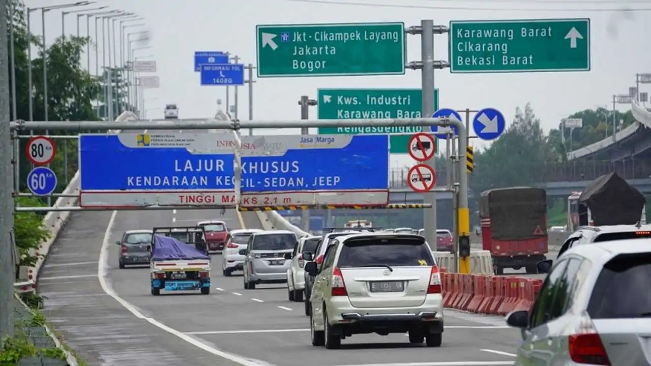 polda metro jaya prediksi puncak arus balik libur tahun baru terjadi malam ini 19755