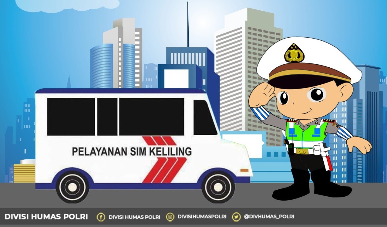 polda metro jaya sediakan 5 lokasi pelayanan sim keliling wilayah jakarta 33096