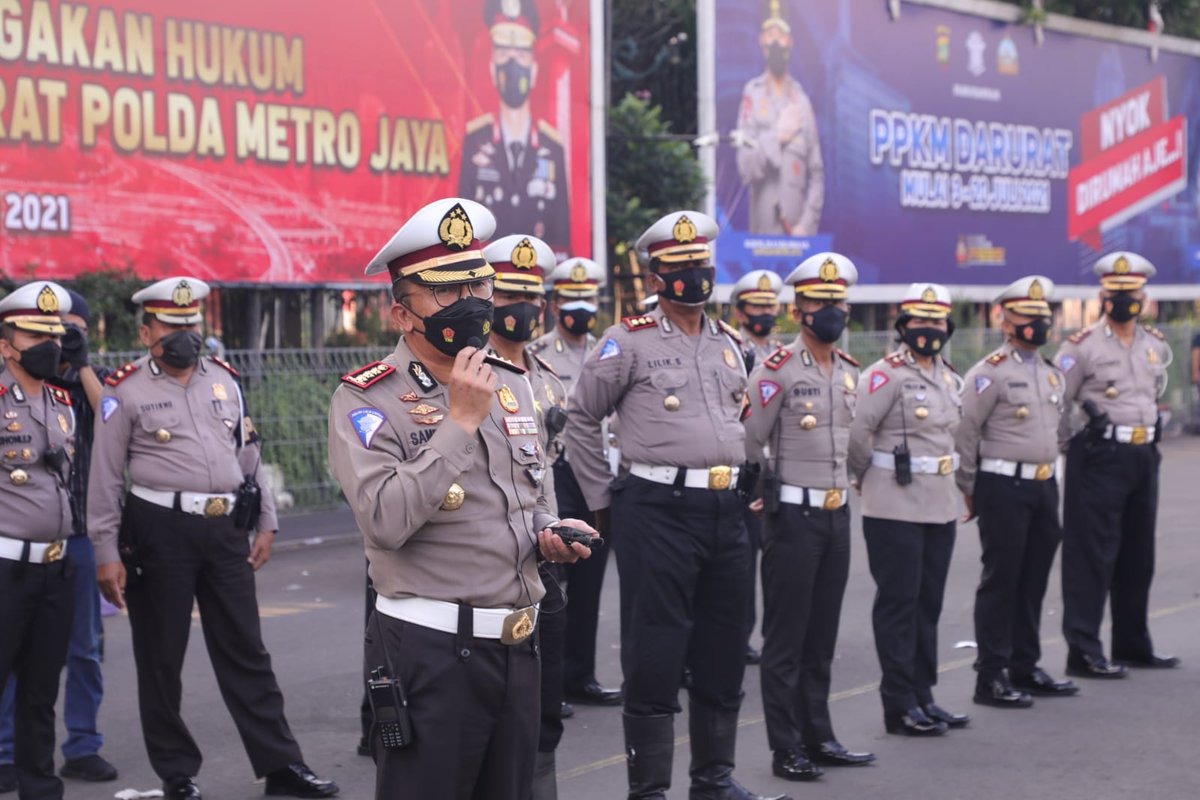 polda metro jaya tambah 25 pos penyekatan selama ppkm darurat di wilayah dki jakarta 29323